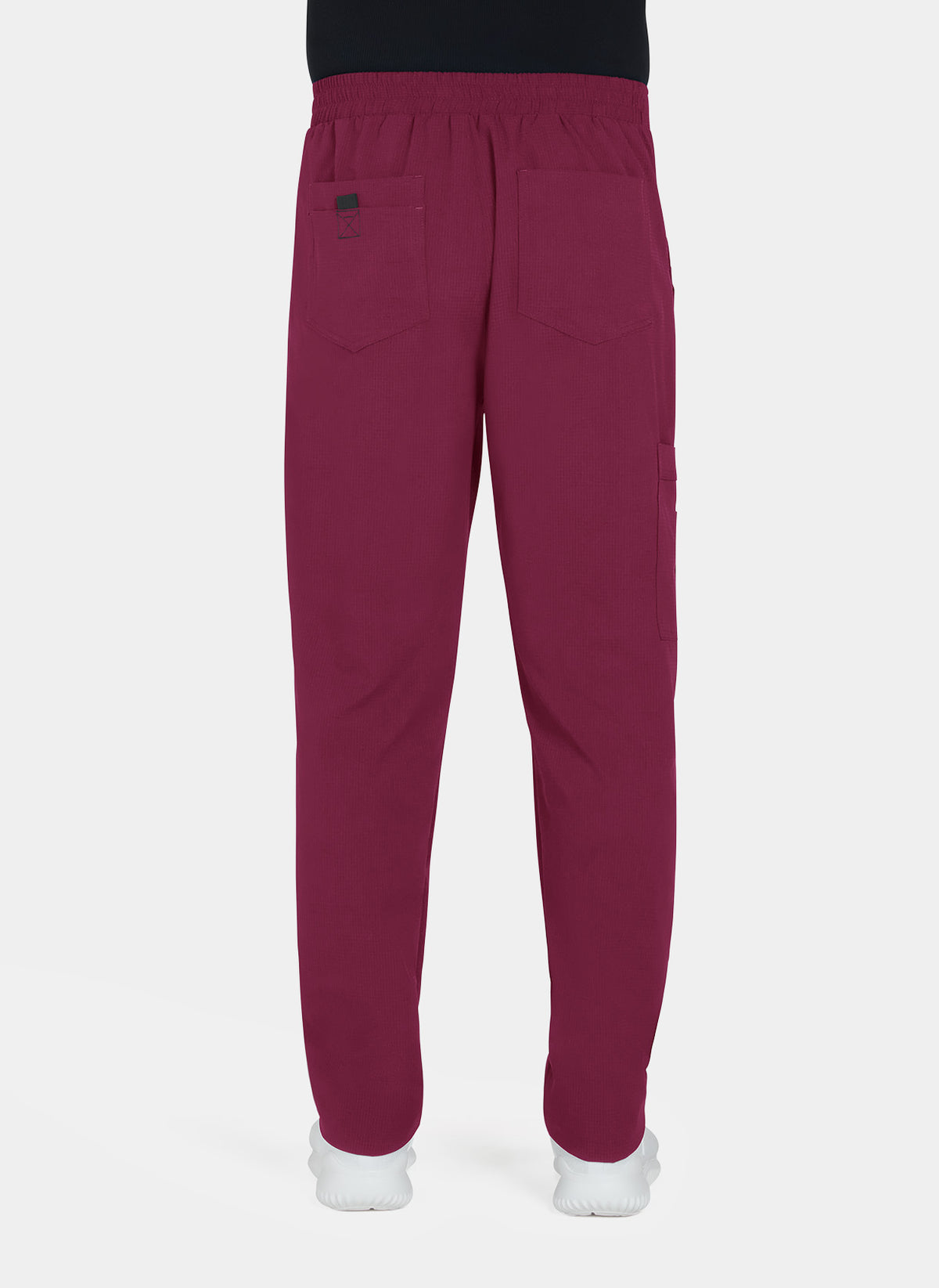 Pantalon médical Koi Solis Ondra - Bordeaux - Dos