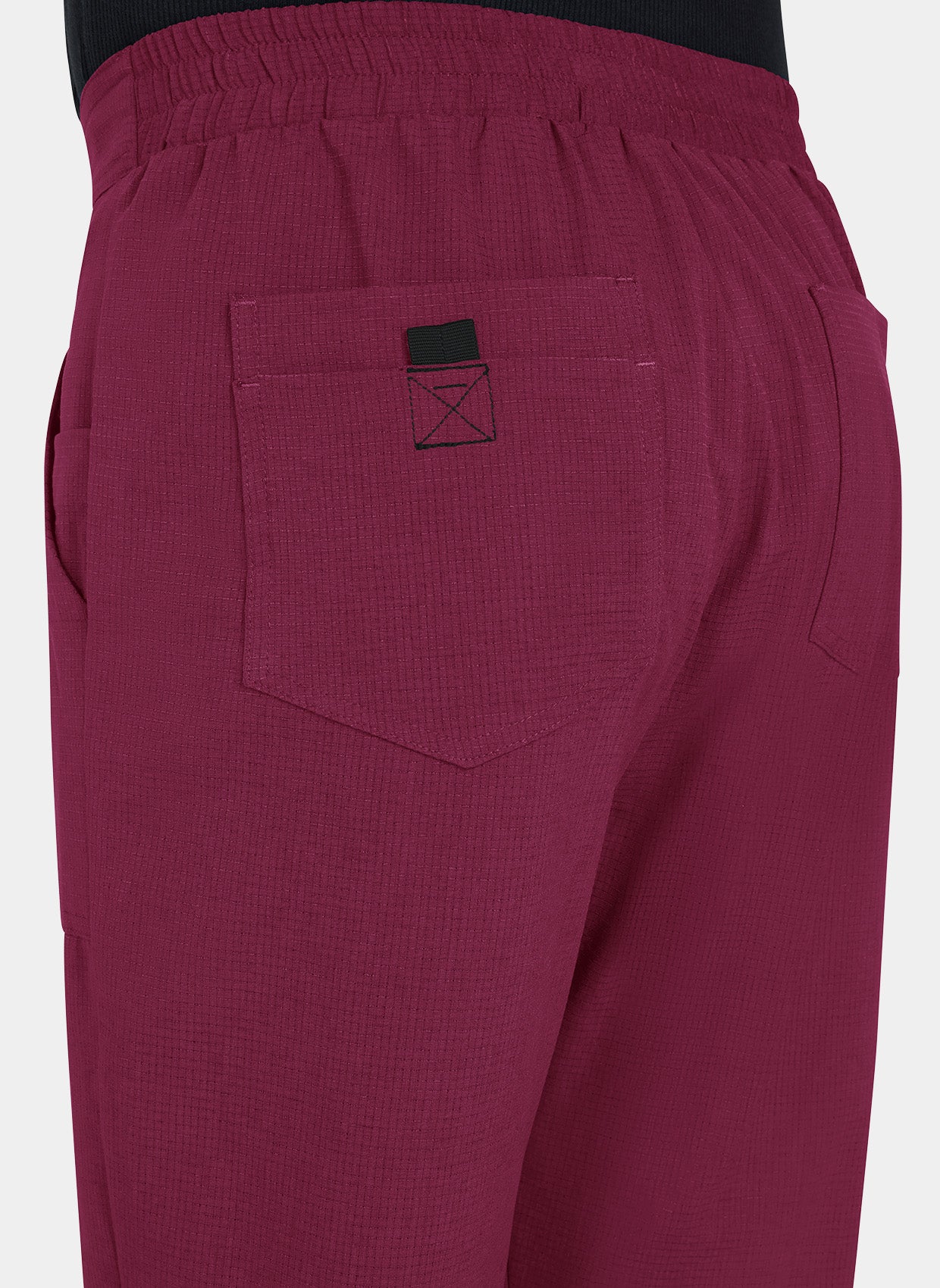 Pantalon médical Koi Solis Ondra - Bordeaux - Poche arriere