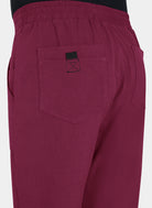 Pantalon médical Koi Solis Ondra - Bordeaux - Poche arriere