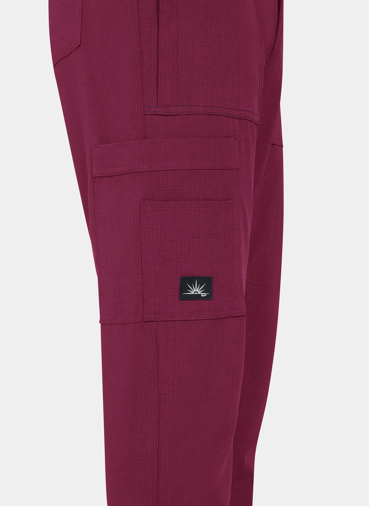 Pantalon médical Koi Solis Ondra - Bordeaux - Poche