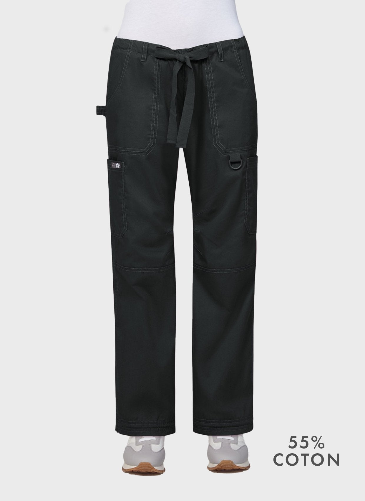Pantalon médical femme Koi Classics Lindsey - Noir