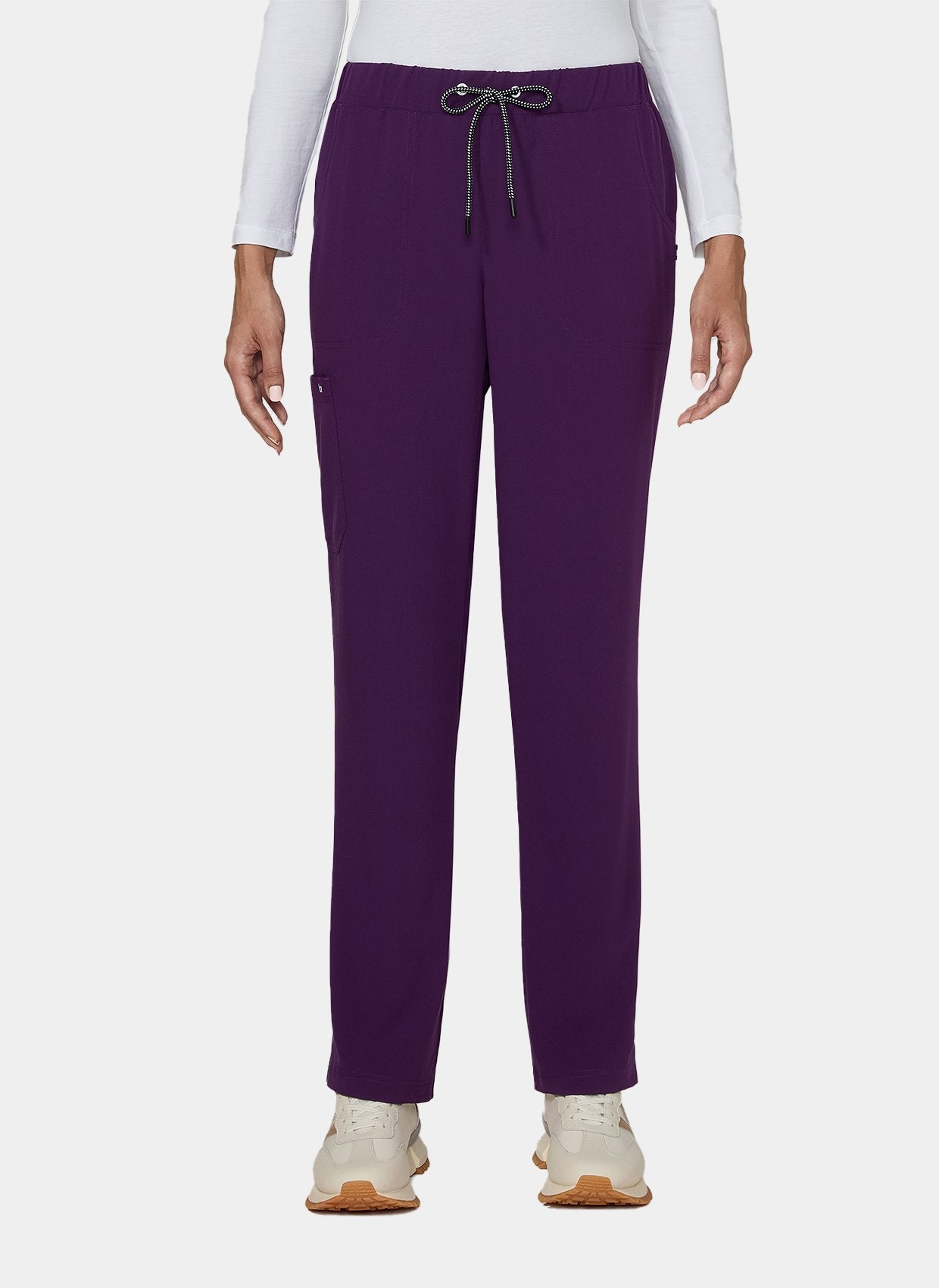 Pantalon médical femme Koi Next Gen Héros du quotidien - Aubergine