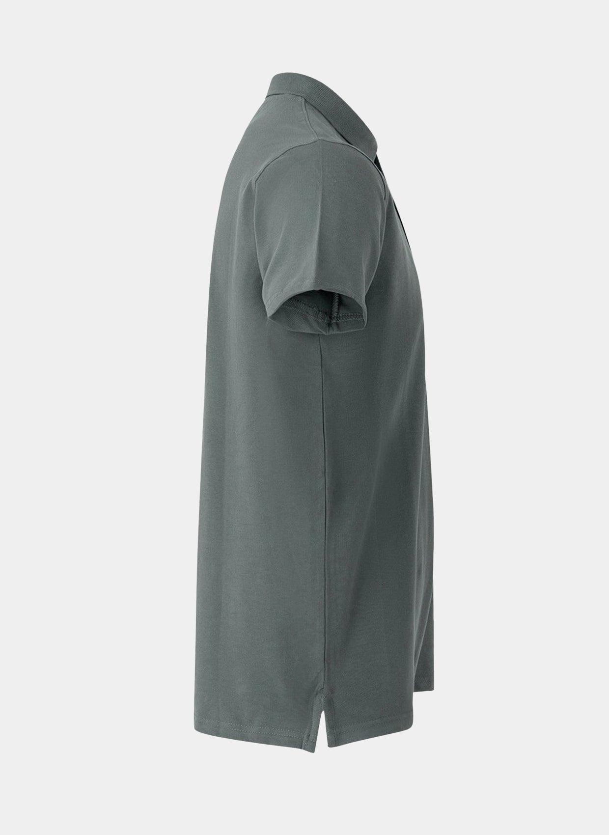 Profil polo médical homme – Gris