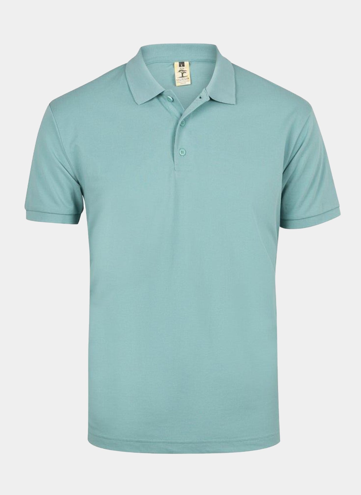 Polo unisexe Gibson à manches courtes – Vert Sauge