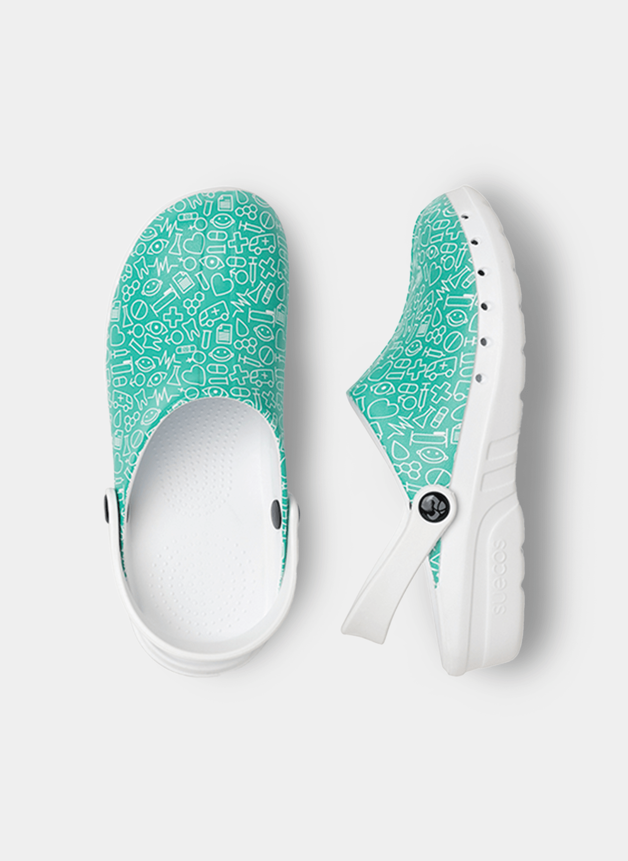 Sabots médicaux Suecos Médical Syster vu de coté