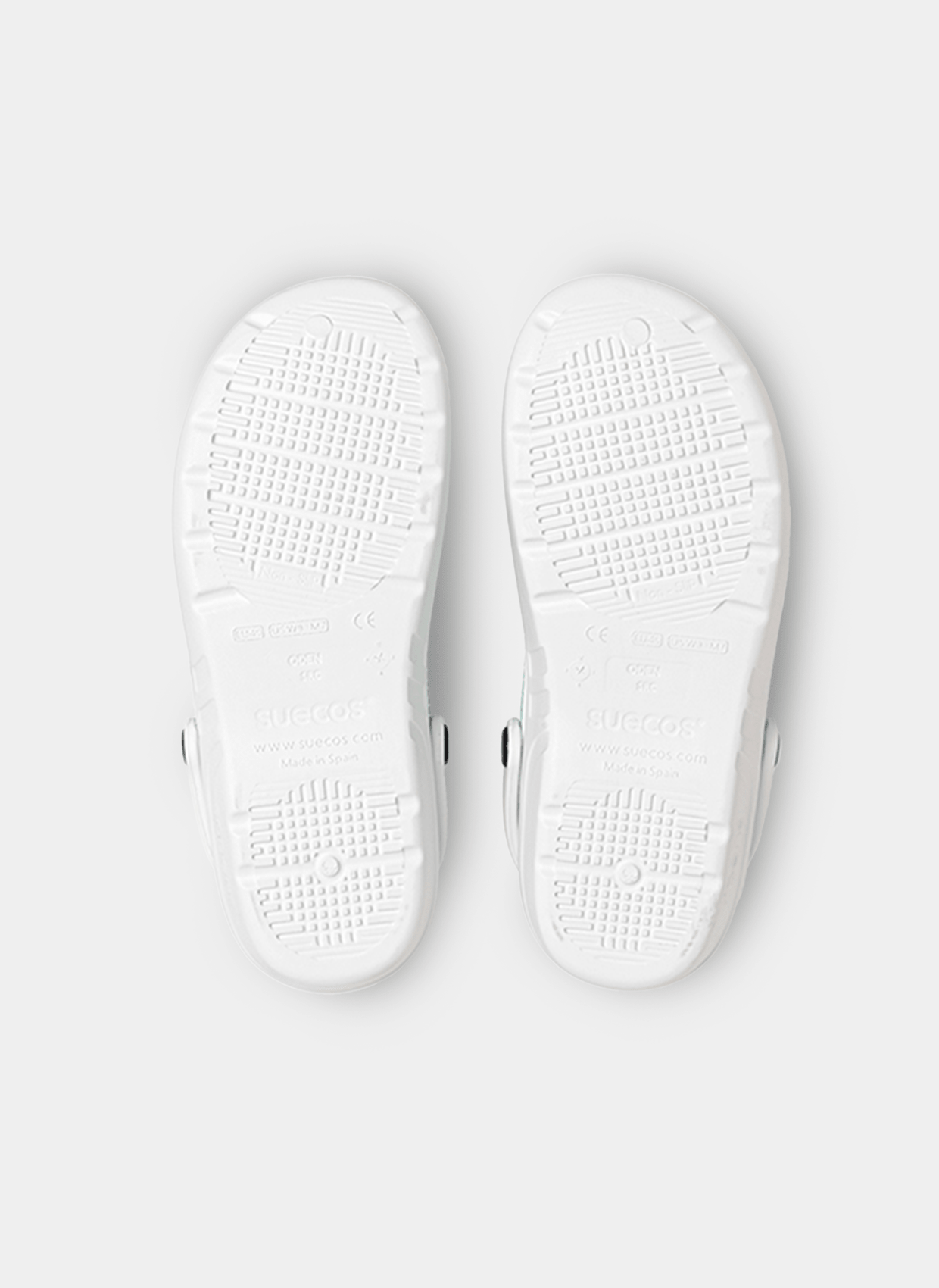 Sabots médicaux Suecos Médical Syster vu de la semelle