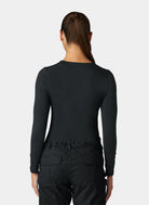 T-shirt médical manche longue feme arrière