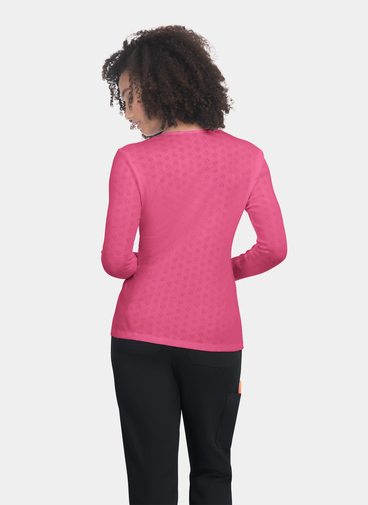 T-shirt médical femme - Rohan - Geranium - dos