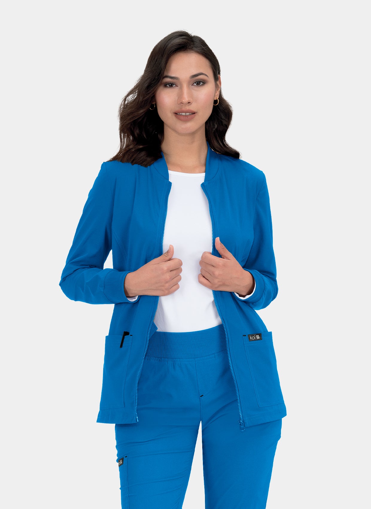 Veste passe couloir andrea bleu roi