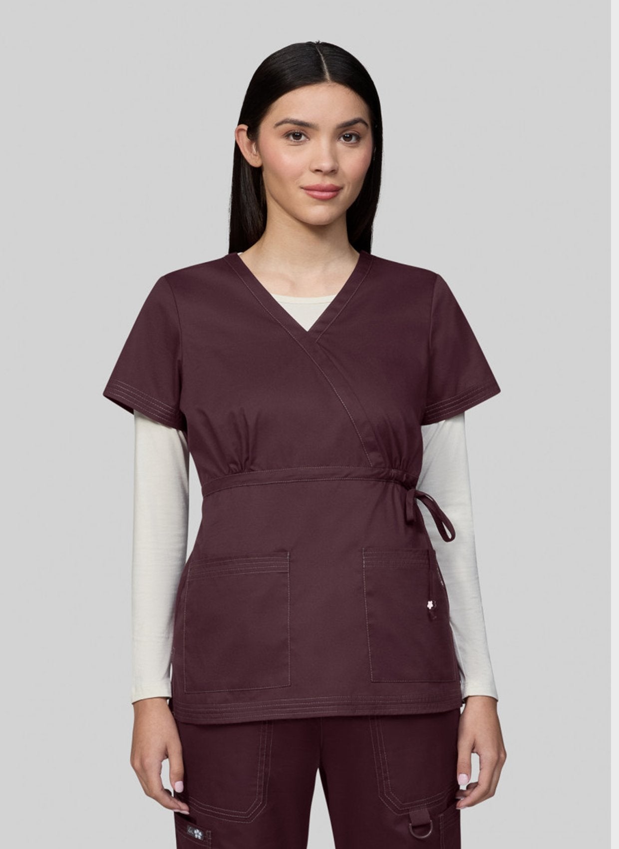 Blouse médicale femme Koi Classics Katelyn - Cognac, vue de face
