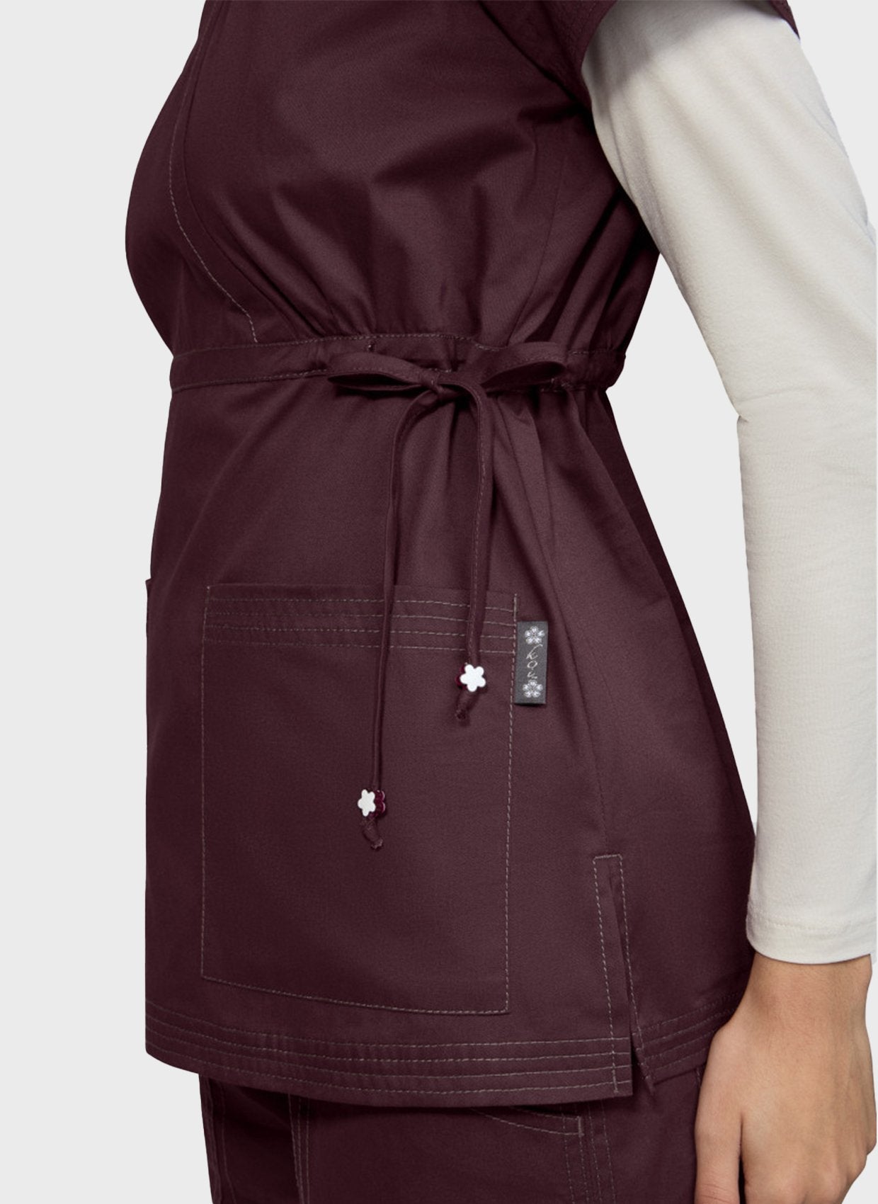 Blouse médicale femme Koi Classics Katelyn - Cognac, vue 3