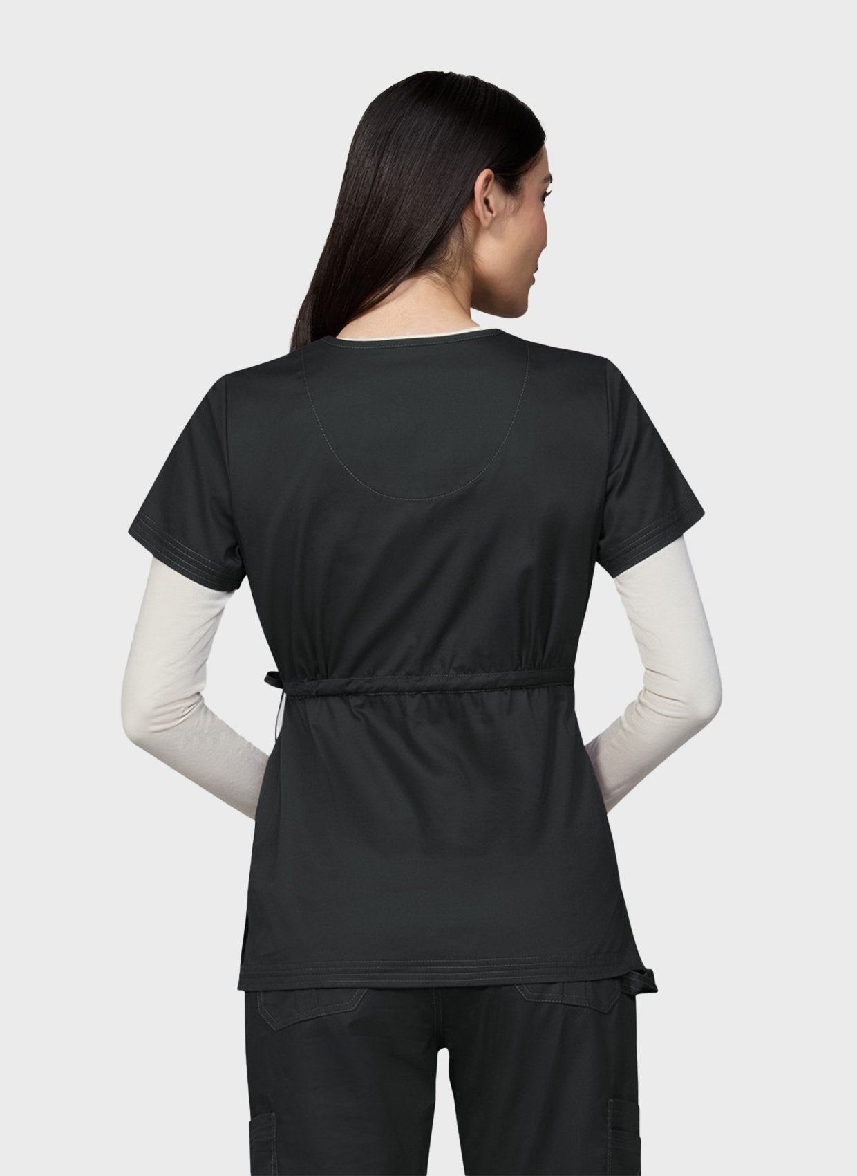 Blouse médicale femme Koi Classics Katelyn - Noir, vue 4
