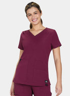 Blouse médicale Koi Solis Sari - Bordeaux
