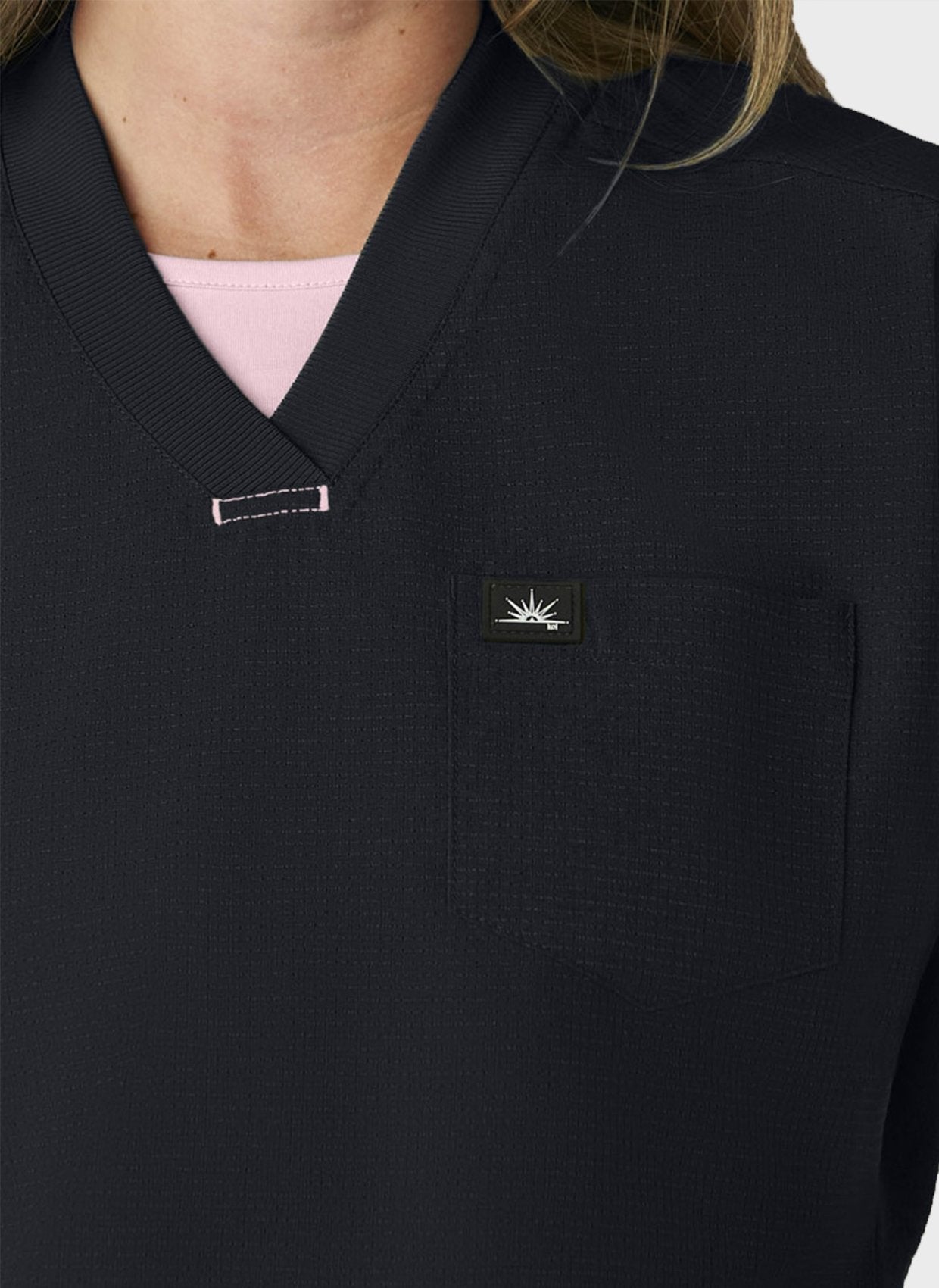 Blouse médicale femme Koi Solis Trinity - Noir, vue 4