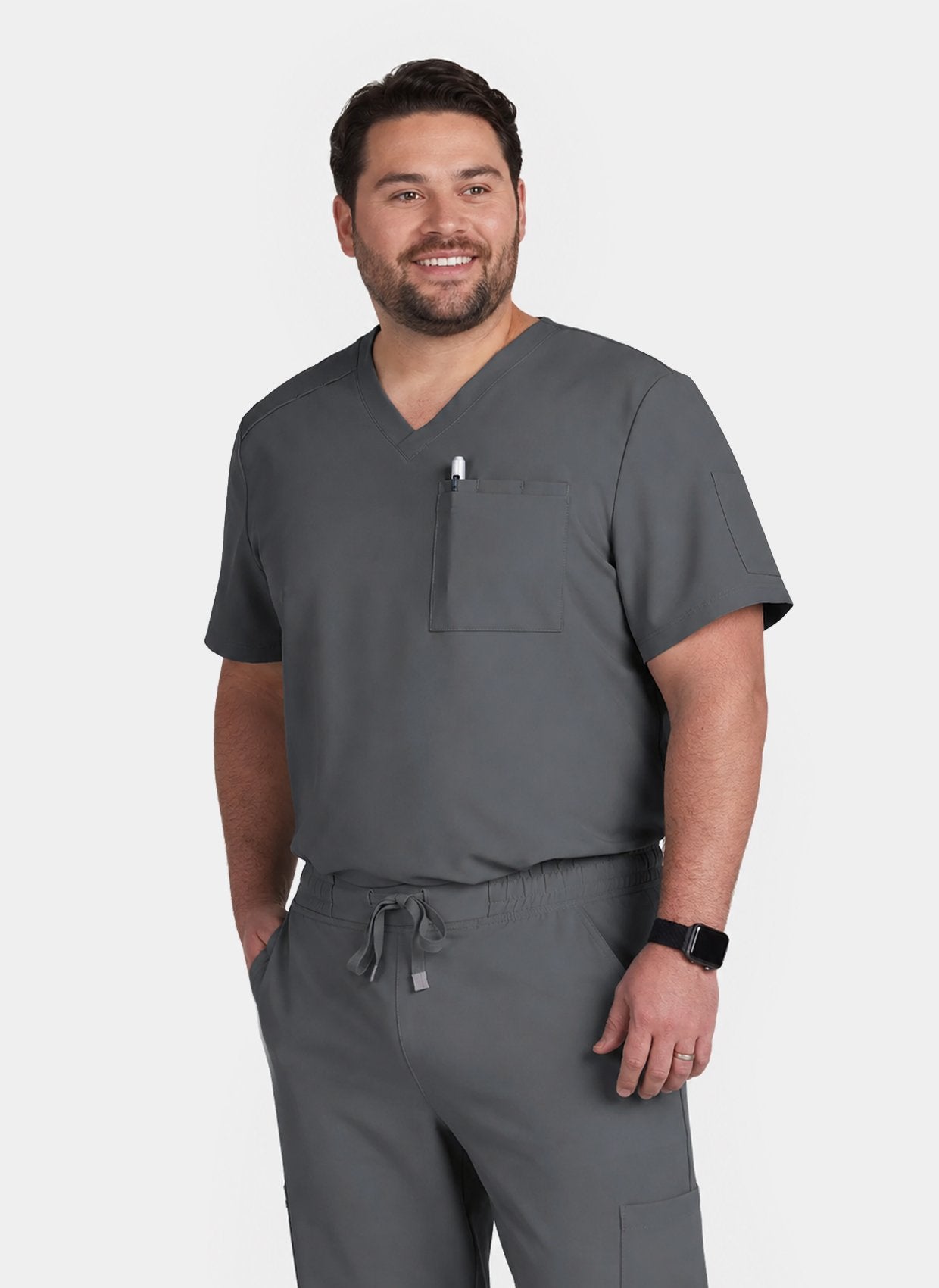 Blouse médicale homme koi Cureology Arthro - Étain
