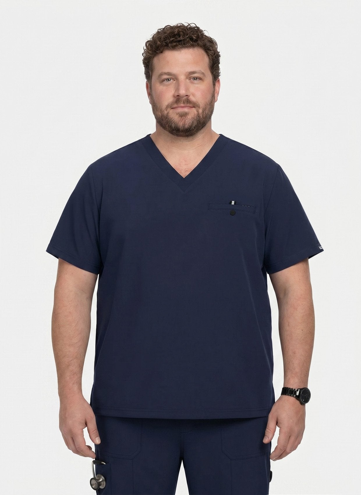 Blouse médicale homme Koi Next Gen De garde bleu marine