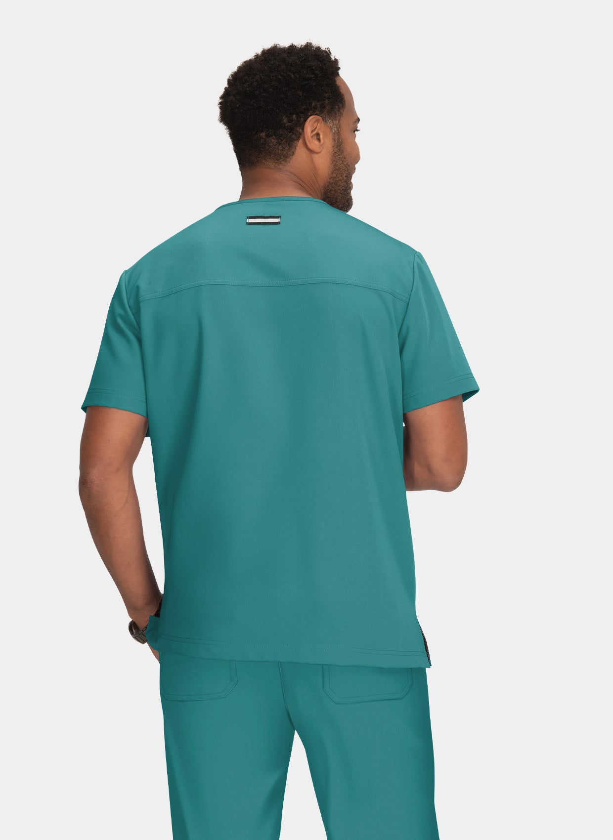 Blouse médicale homme Koi Next Gen Liberté Dos - Bleu canard