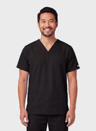 blouse_cherokee_uniseex_face_portee_par_un_homme