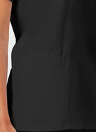 Blouse Cherokee uniex noir poche