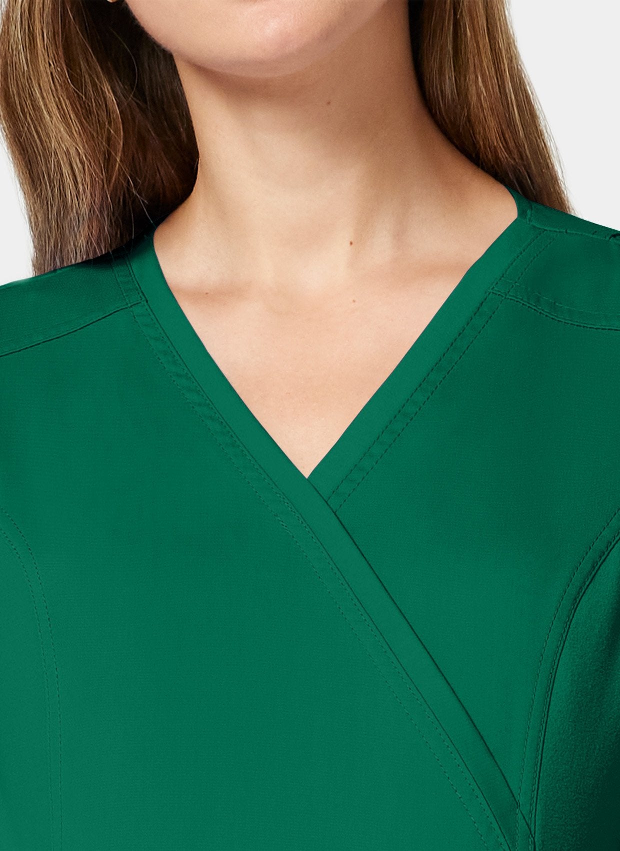 Cerokee Revolution blouse medicale femme marternite vert foret col v