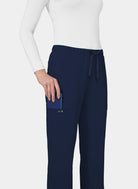 Pantalon médical femme Koi Basics Holly - Bleu marine, dos