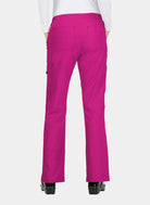 Pantalon médical femme Koi Basics Holly - Rose azalée, dos