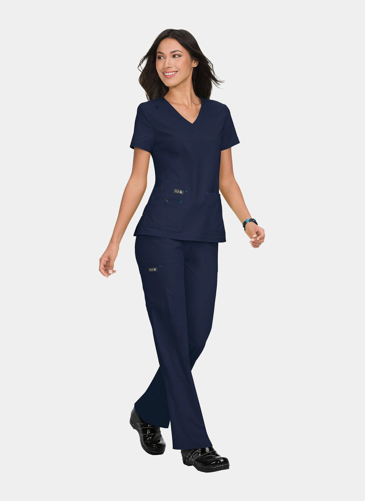 Ensemble médical femme Koi Basics Becca + Holly - Bleu marine