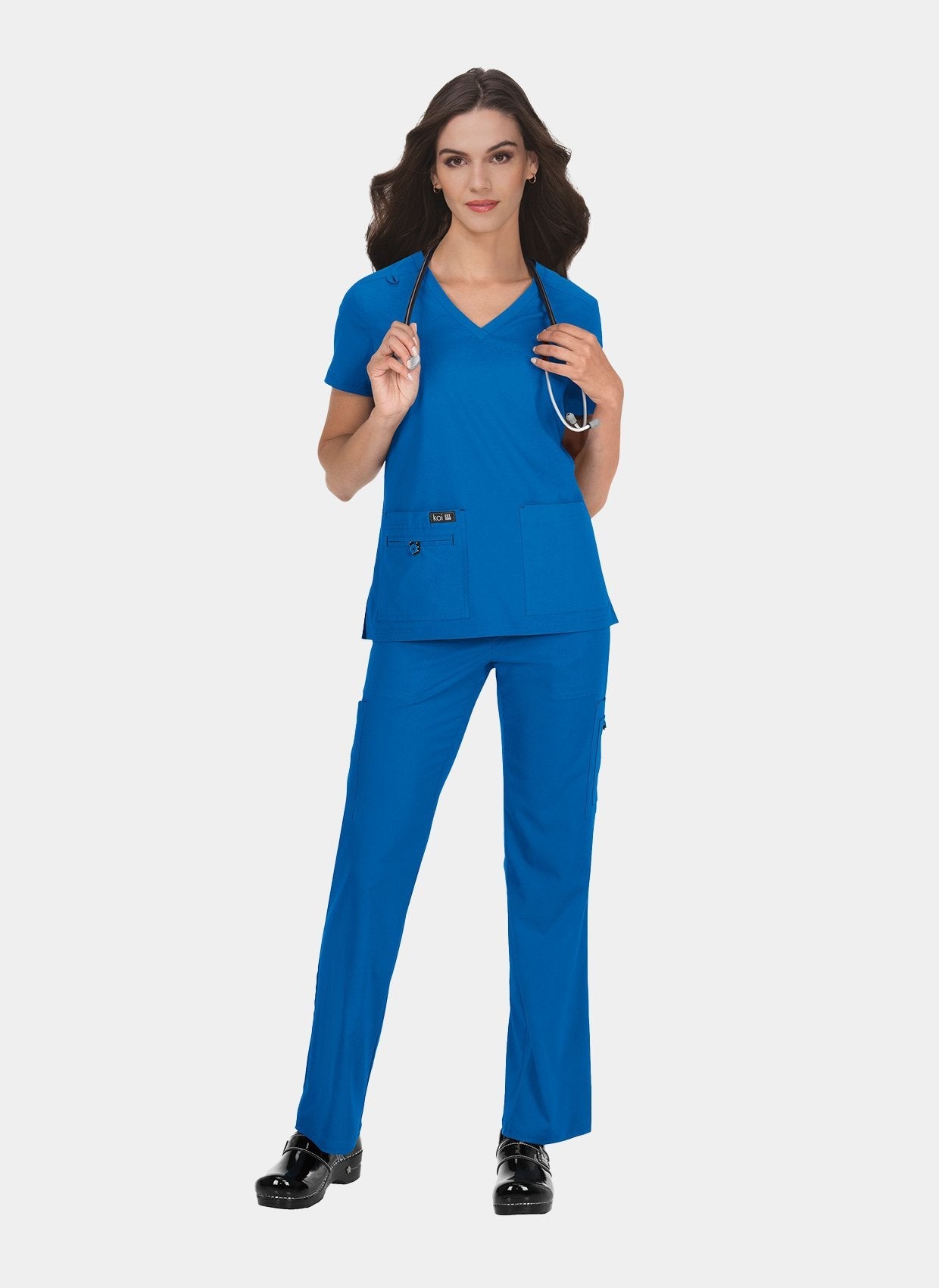 Ensemble médical femme Koi Basics Becca + Holly - Bleu roi