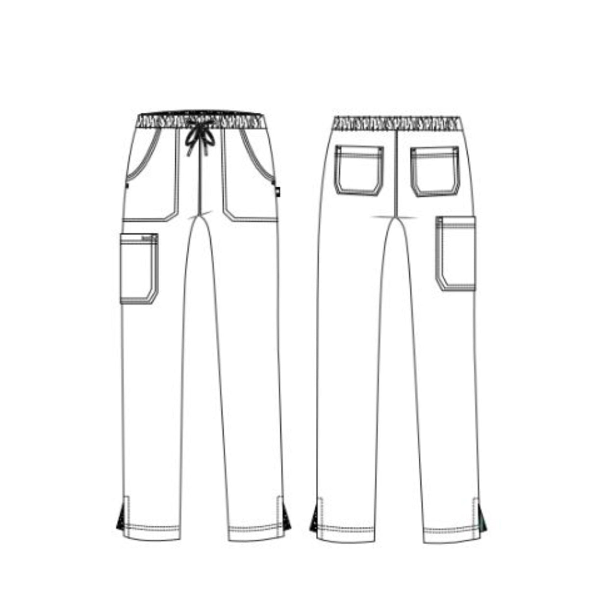 Pantalon médical femme Koi Next Gen Héros du quotidien- Bordeaux