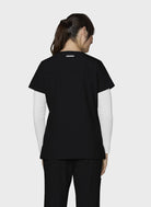 Blouse médicale femme Koi Next Gen Agitation et passion noir dos
