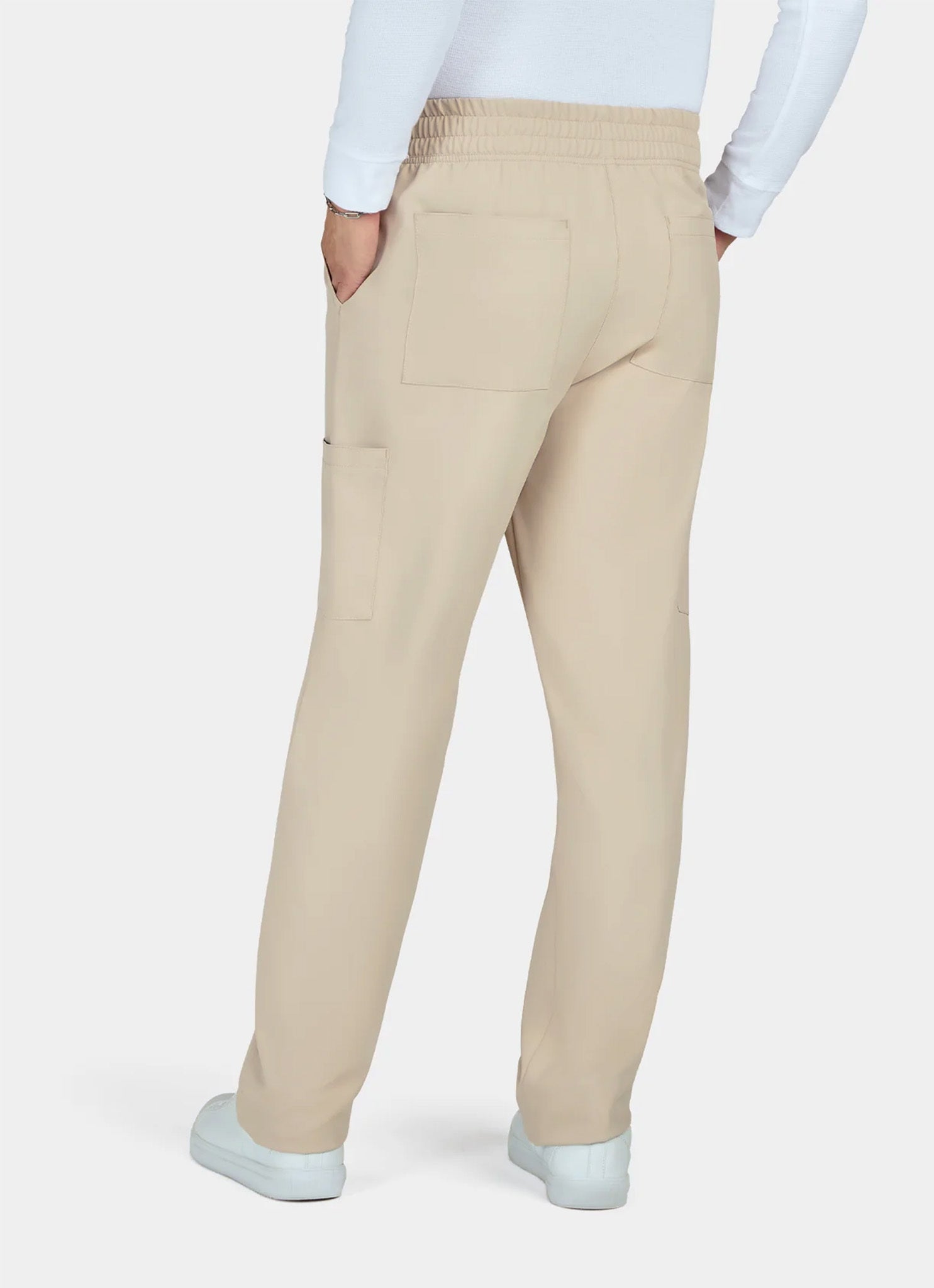 pantalon-medical-cargo-homme-koi-cureology-neuro-beige