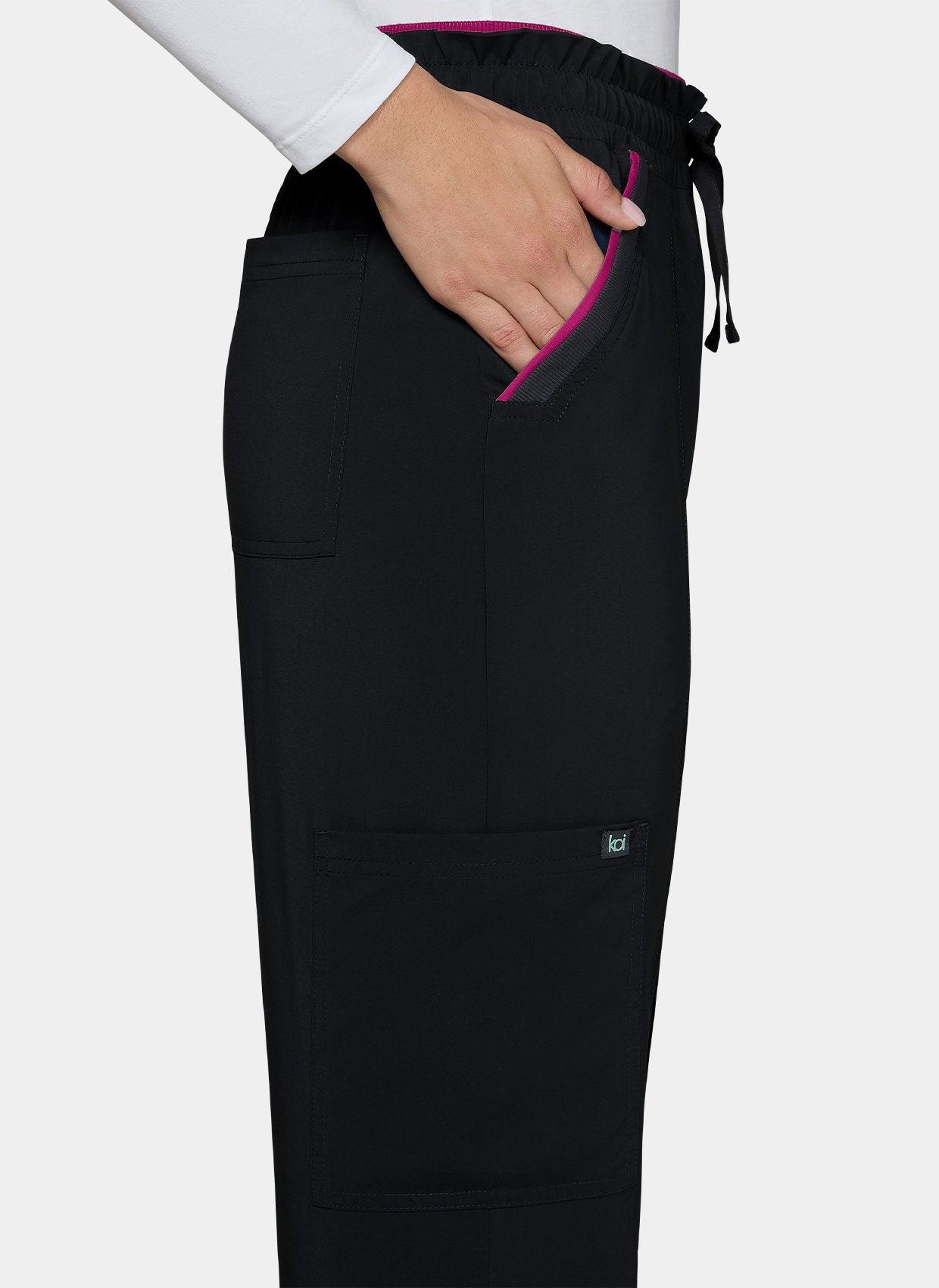 Pantalon médical femme Koi Basics Raelynn - Noir