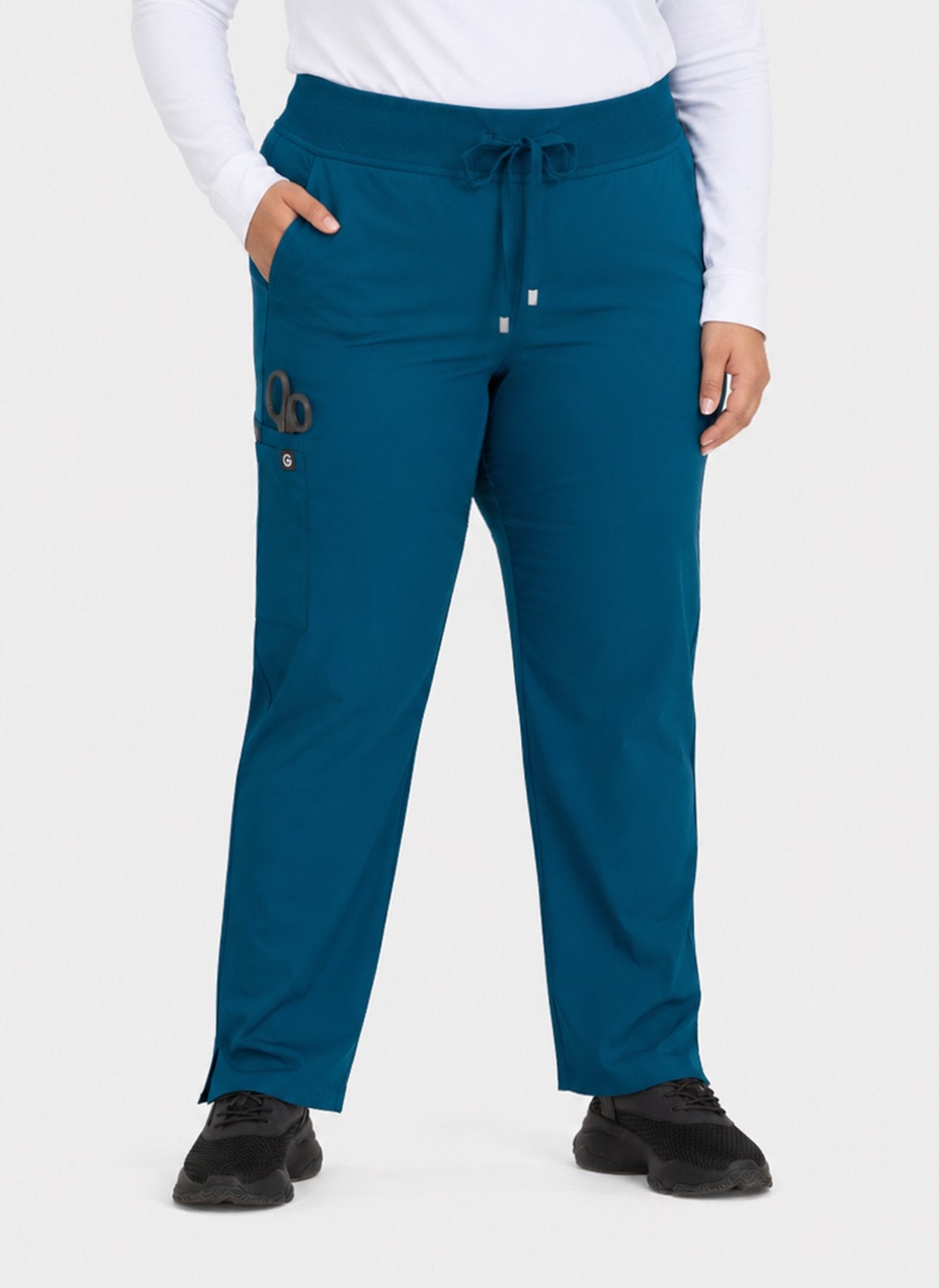 Pantalon médical femme Koi Cureology Atria bleu caraibes