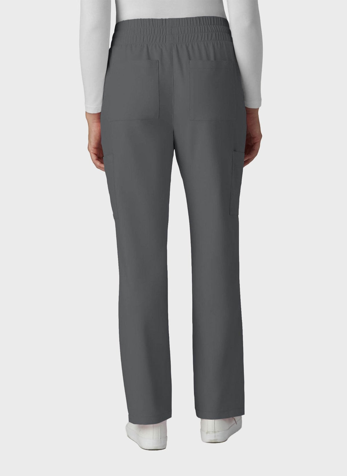 Pantalon médical femme Koi Cureology Saylor jambe large - Étain, vue 4