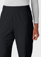 Pantalon médical femme Koi Cureology Saylor jambe large - Noir, vue 2