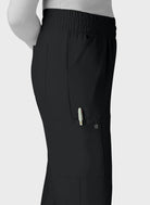Pantalon médical femme Koi Cureology Saylor jambe large - Noir, vue 3