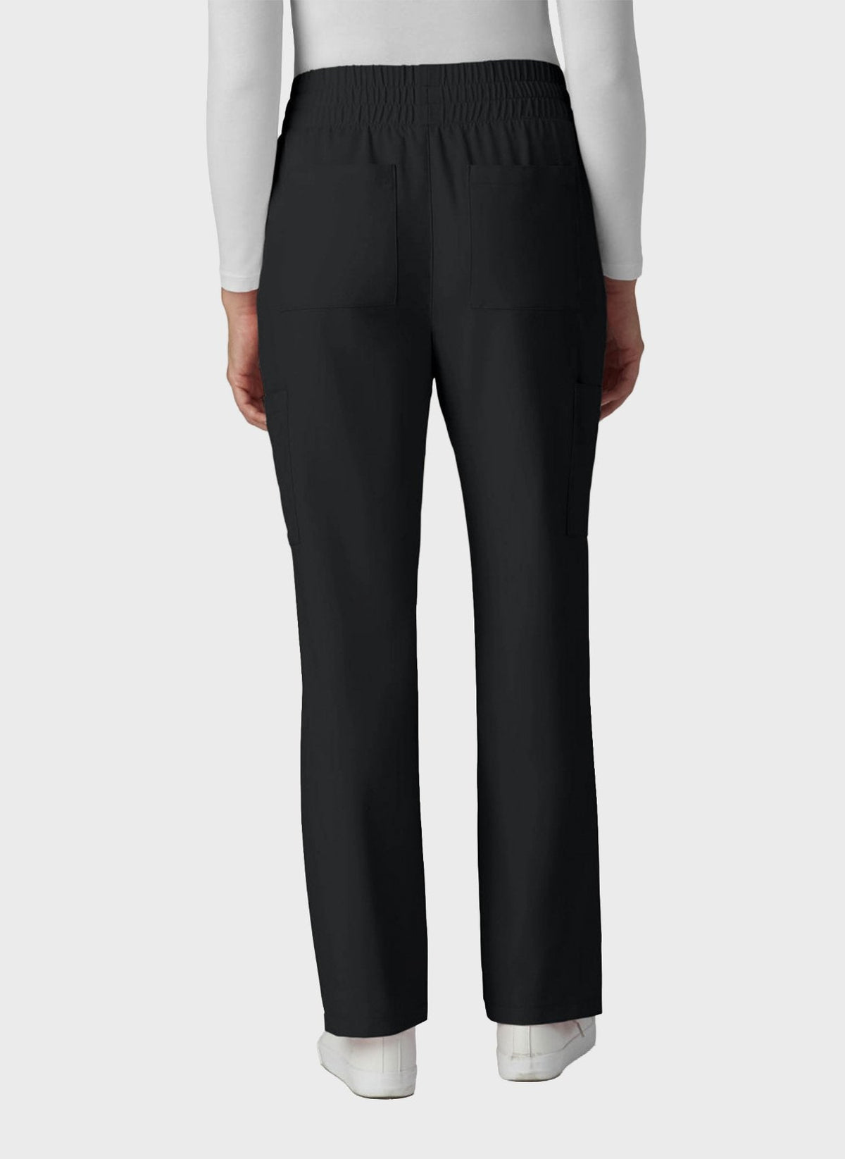Pantalon médical femme Koi Cureology Saylor jambe large - Noir, vue 4