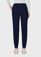 Pantalon médical femme Koi Next Gen Bonnes ondes bleu marine dos