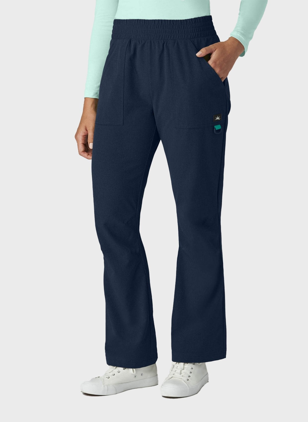 Pantalon médical femme Koi Solis Rory - Bleu marine, vue de face