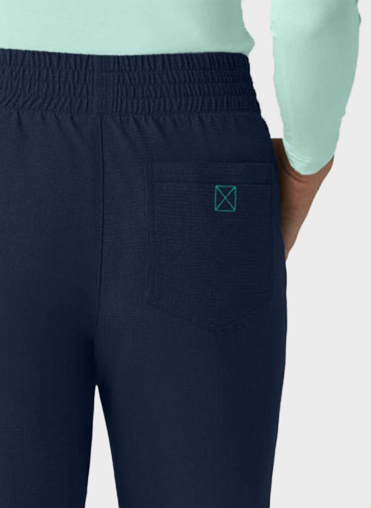 Pantalon médical femme Koi Solis Rory - Bleu marine, vue 4