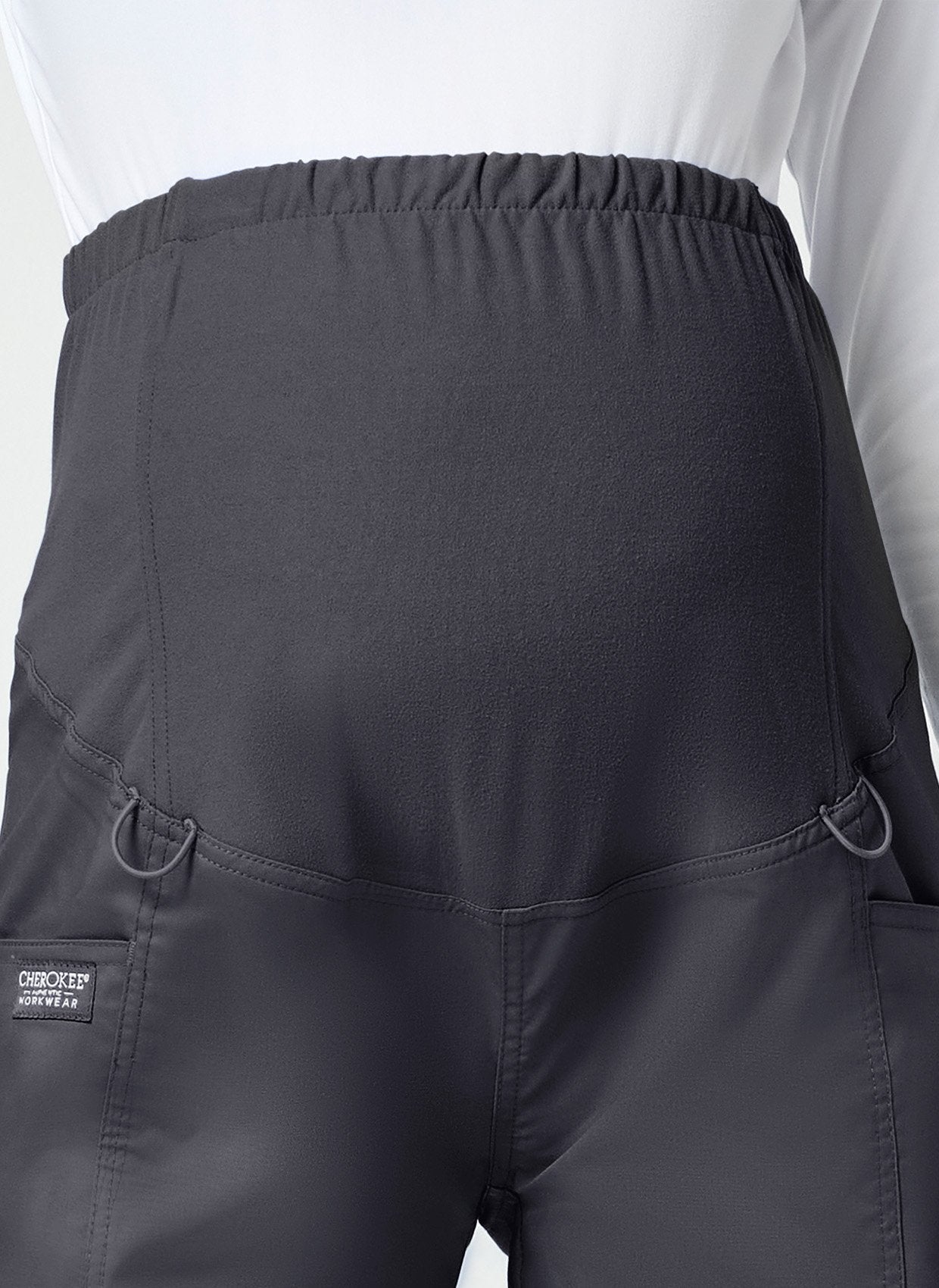 Pantalon médical femme maternité étain ventre