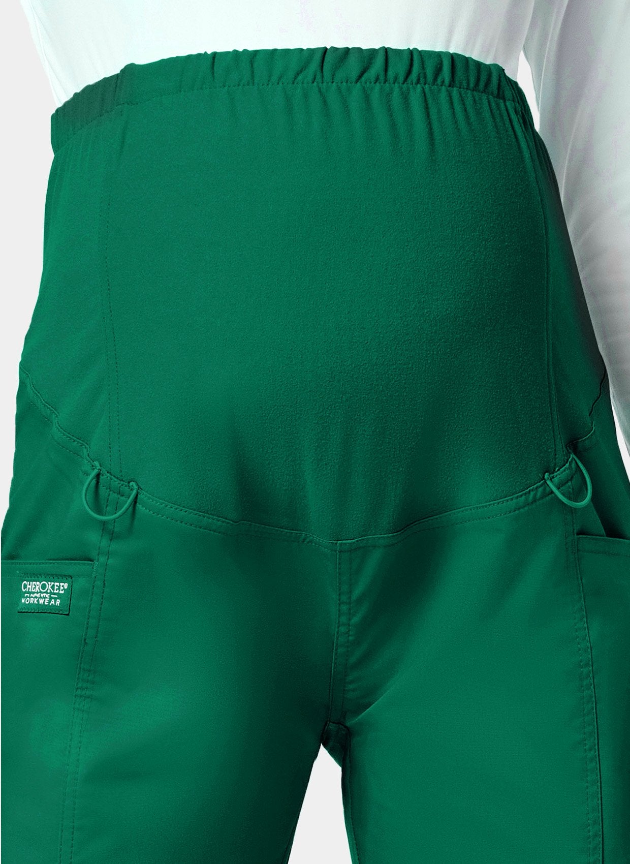 pantalon maternite cherokee revolution vert foret ventre