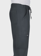 Pantalon médical homme Koi Next Gen Agissez anthracite gros plan