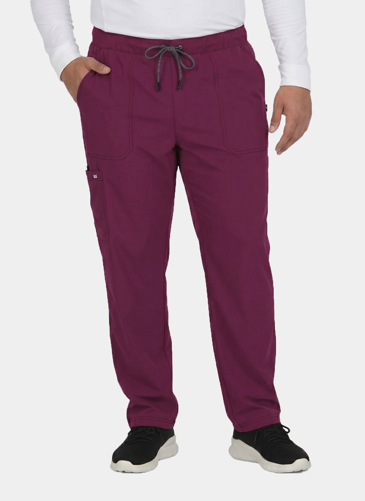 Pantalon médical homme Koi Next Gen Agissez bordeaux