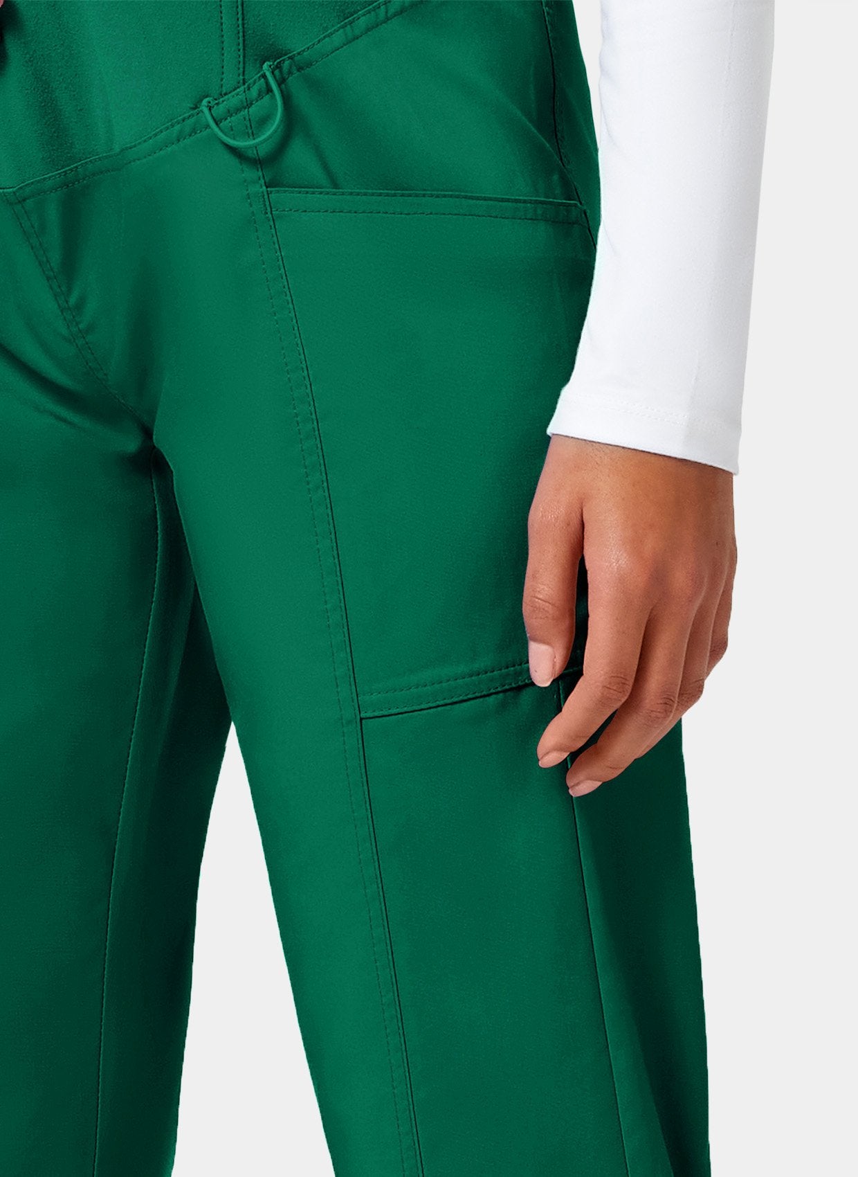 pantalon maternite cherokee revolution vert foret poche