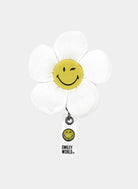Porte-badge à enrouleur Koi - Fleur Smiley Puffy