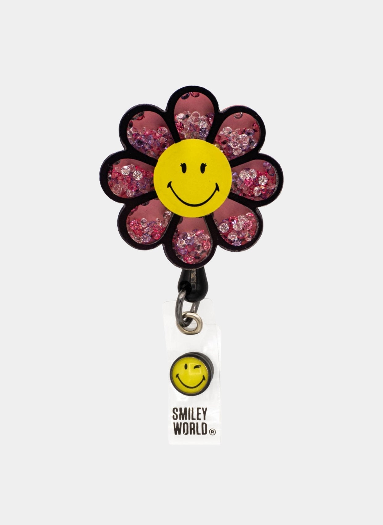 Porte-badge à enrouleur Koi - Marguerite Smiley
