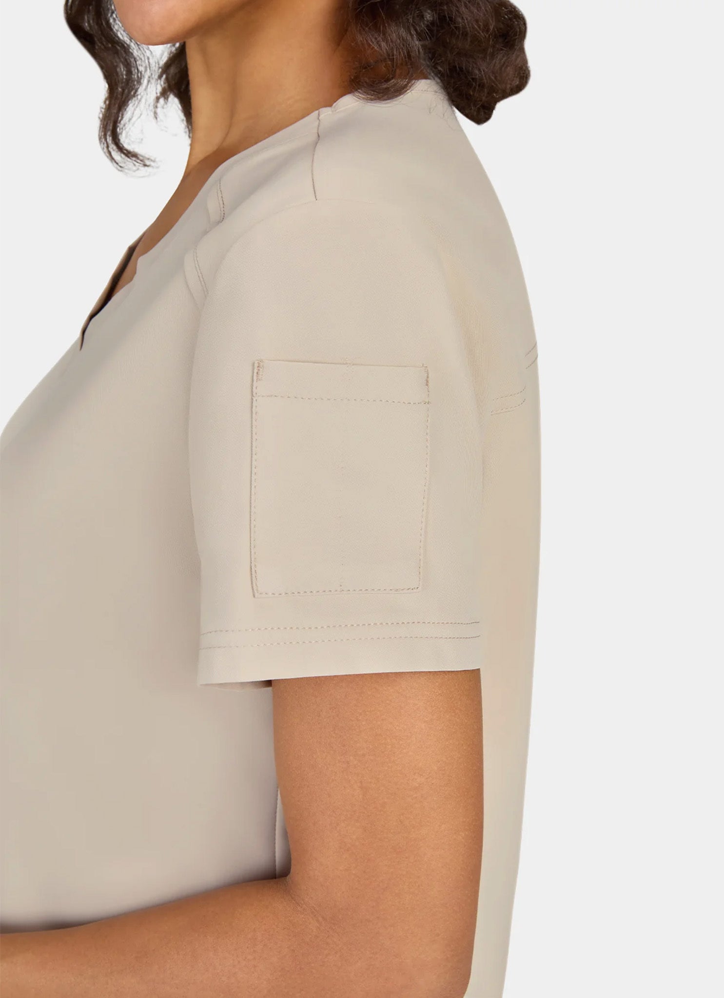 blouse-medicale-femme-koi-cureology-cardi-beige