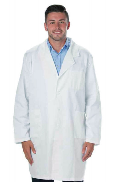 Prestige White Unisex Lab Coat
