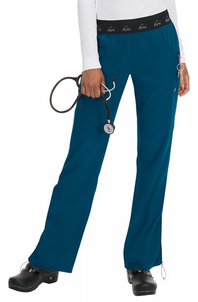 Pantalon médical femme Koi Lite Esprit Bleu Caraïbes